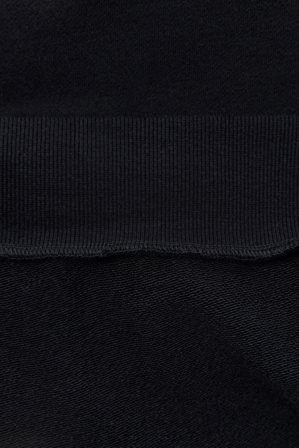 Худи из футера с молнией на груди - цвет черный - 8