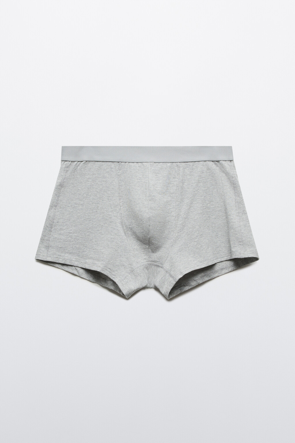 Трусы-боксеры базовые - цвет серый - 4