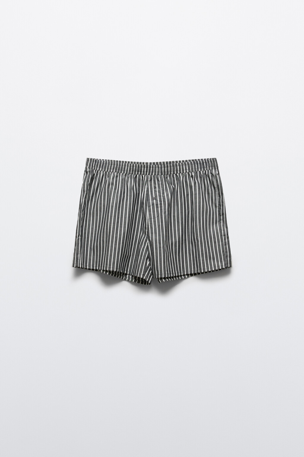 Трусы-шорты мужские - цвет черный - 1