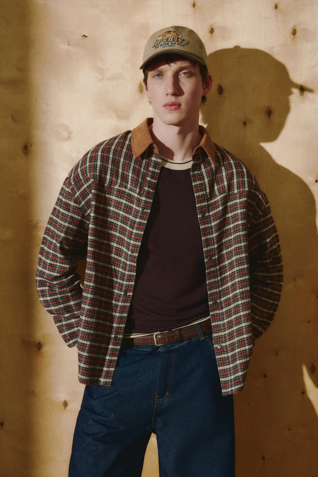 Бейсболка хлопковая с принтом - цвет молочный - 6