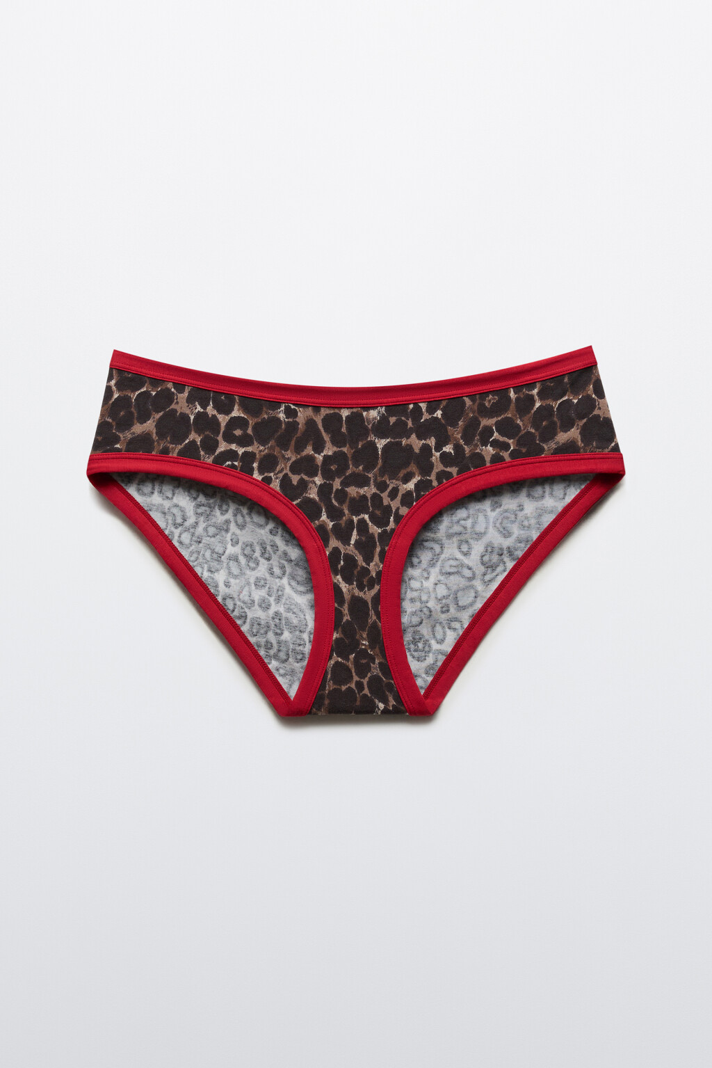 Трусы-слипы с принтом и контрастной окантовкой - цвет мультиколор - 6