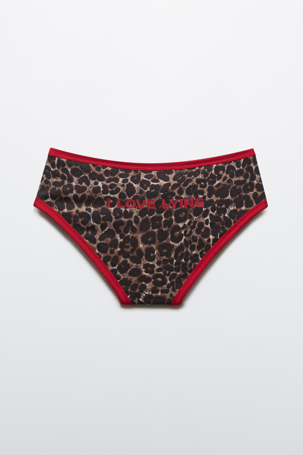 Трусы-слипы с принтом и контрастной окантовкой - цвет мультиколор - 7