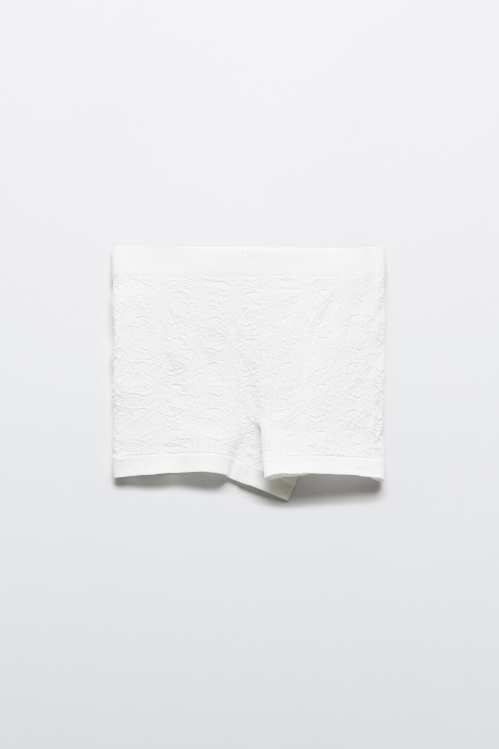Трусы-боксеры кружевные - цвет белый - 5