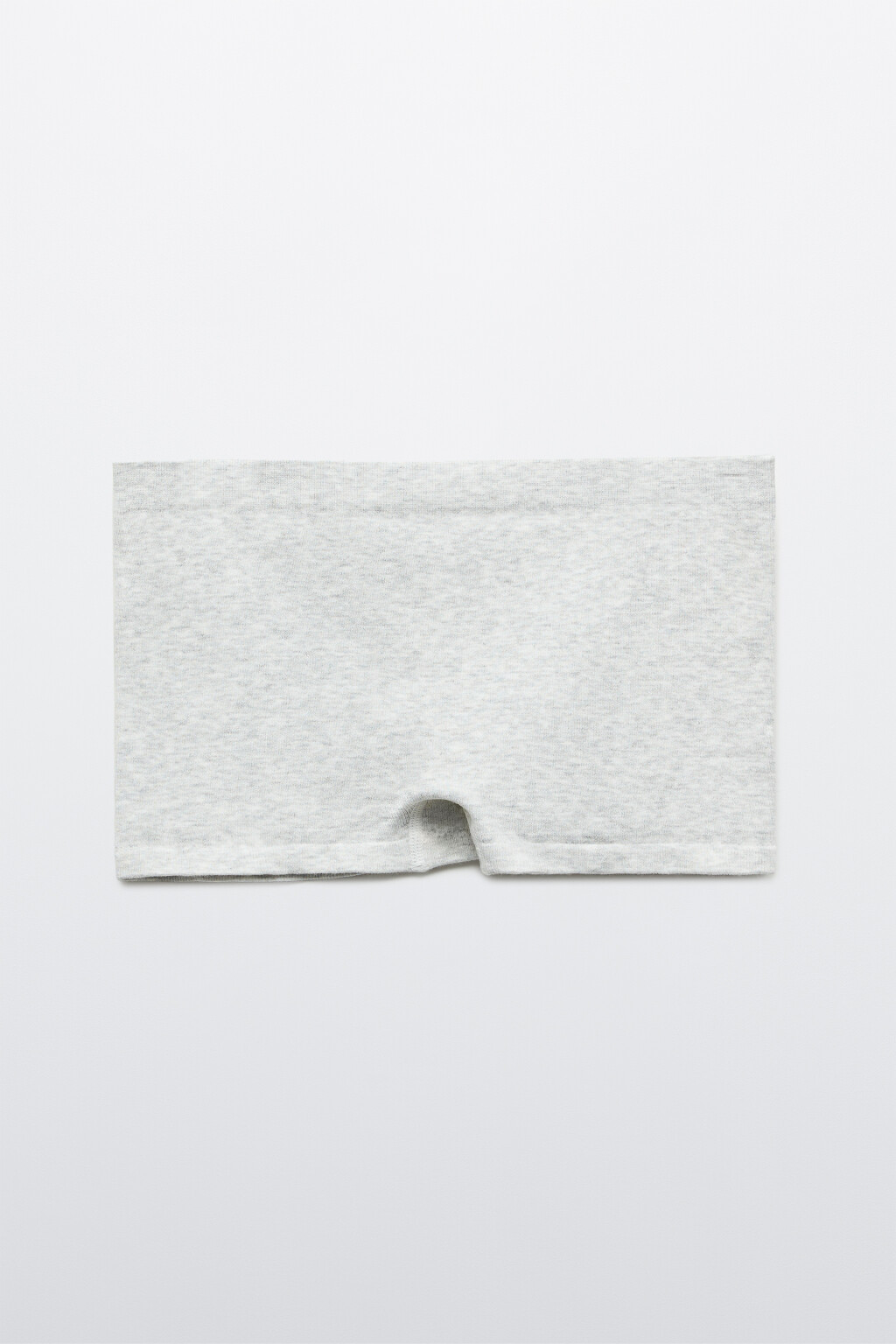 Трусы-боксеры в рубчик - цвет серый - 1