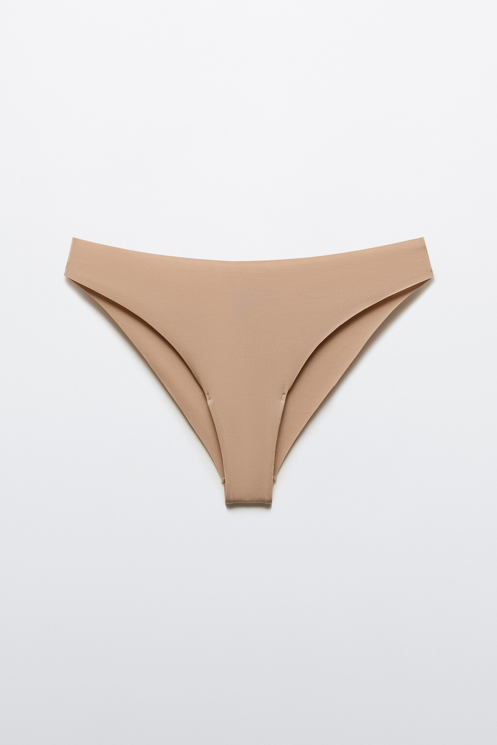 Трусы-танга со средней посадкой - цвет бежевый - 5