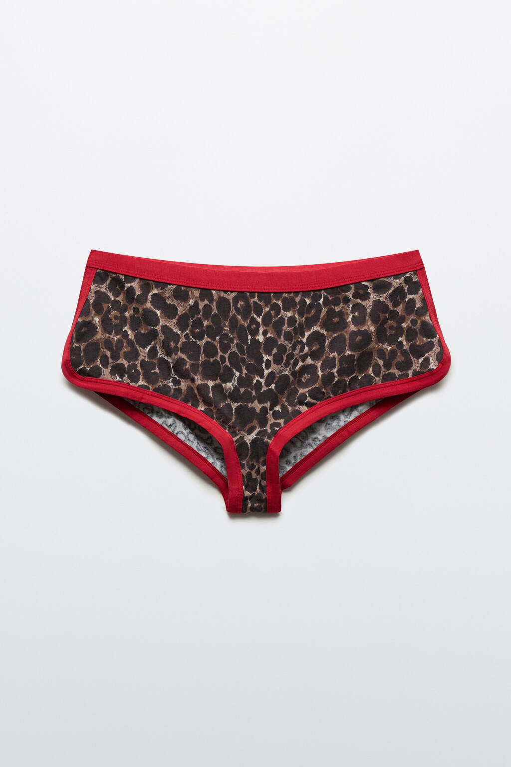 Трусы-слипы с принтом и контрастной окантовкой - цвет мультиколор - 6