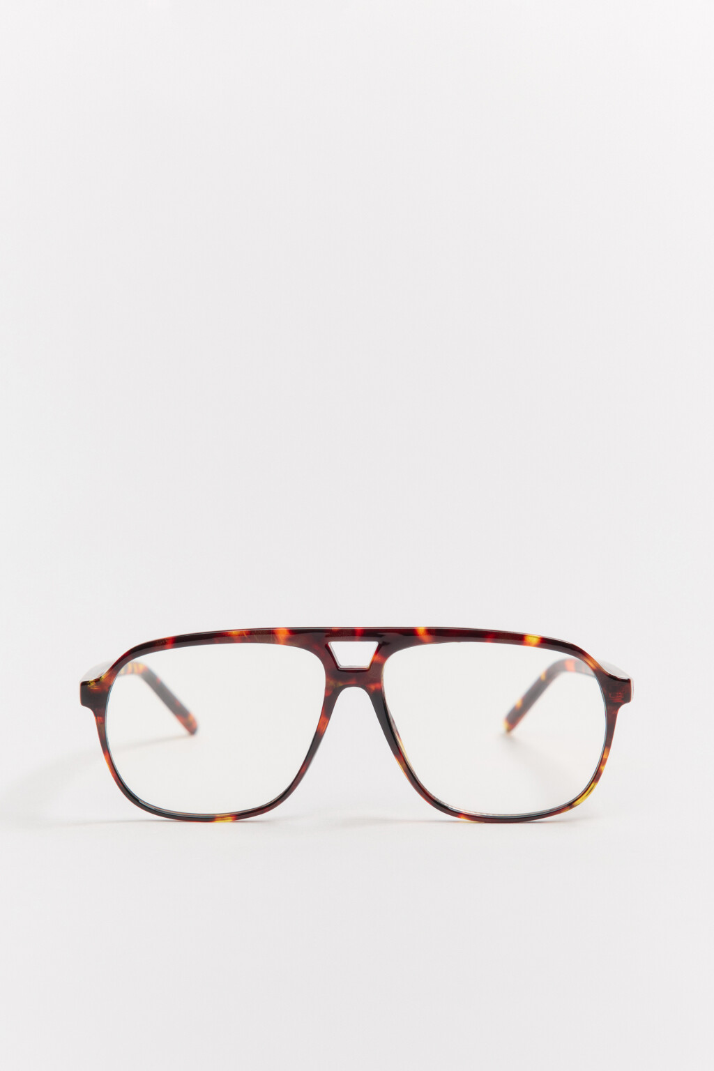 Очки-авиаторы в леопардовой оправе - цвет черный - 5