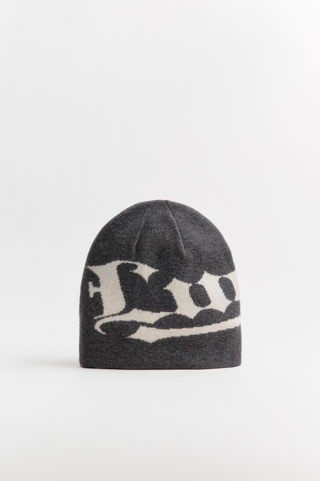 Шапка-бини вязаная с логотипом - цвет мультиколор - 4