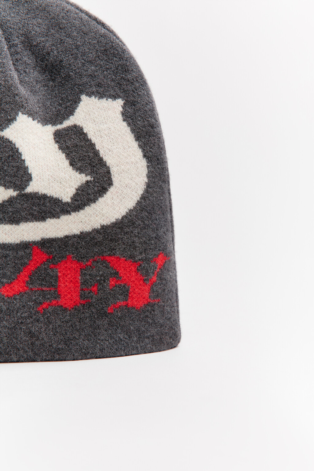 Шапка-бини вязаная с логотипом - цвет мультиколор - 5