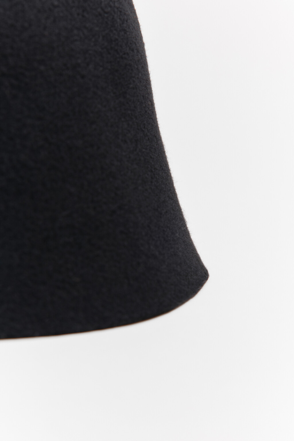 Панама драповая - цвет черный - 4