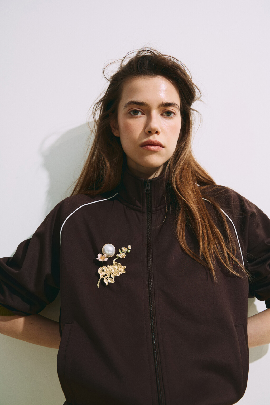 Набор брошей разных форм (4 штуки) - цвет мультиколор - 2