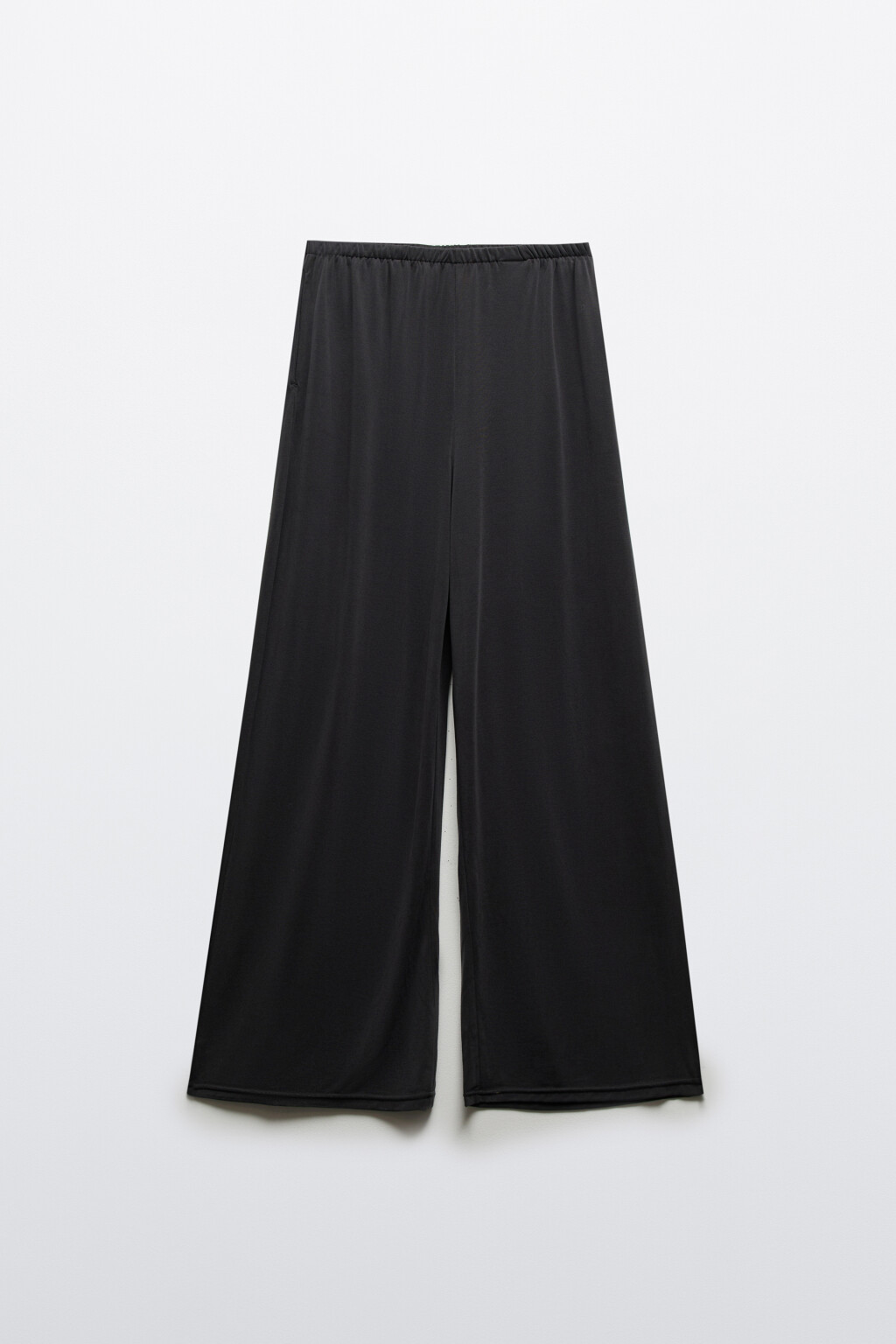 Брюки прямые со средней посадкой из модала - цвет серый - 7