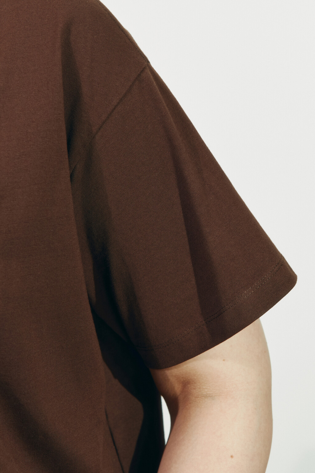 Футболка хлопковая с рисунком - цвет коричневый - 6