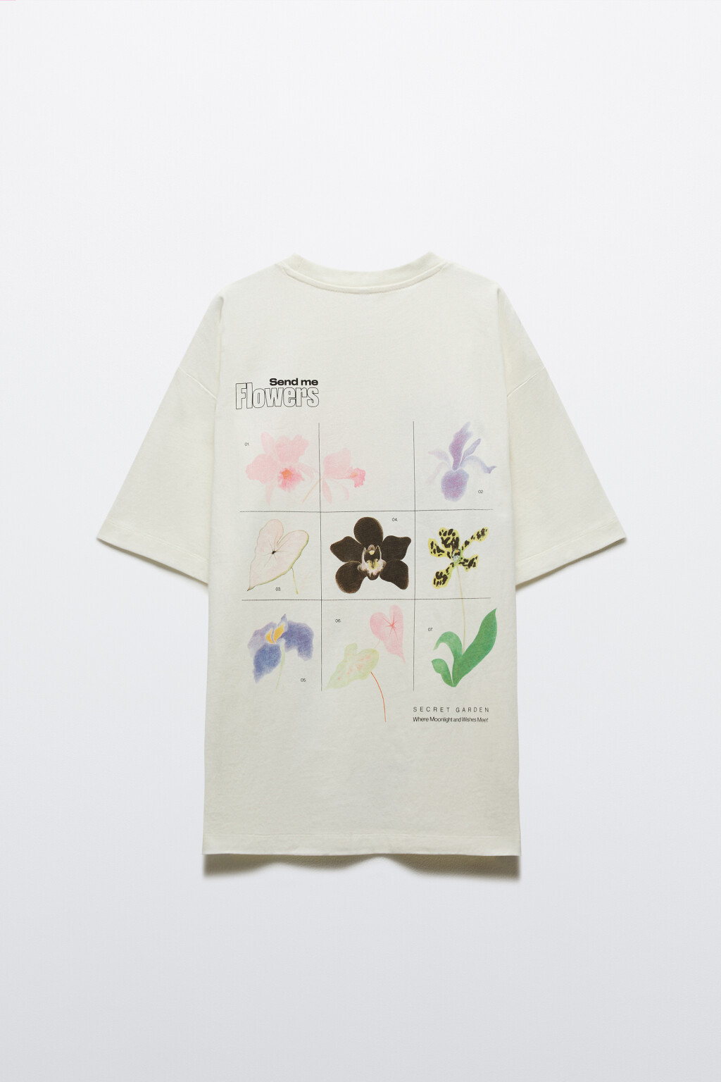 Футболка хлопковая с ароматизированным принтом - цвет бежевый - 8