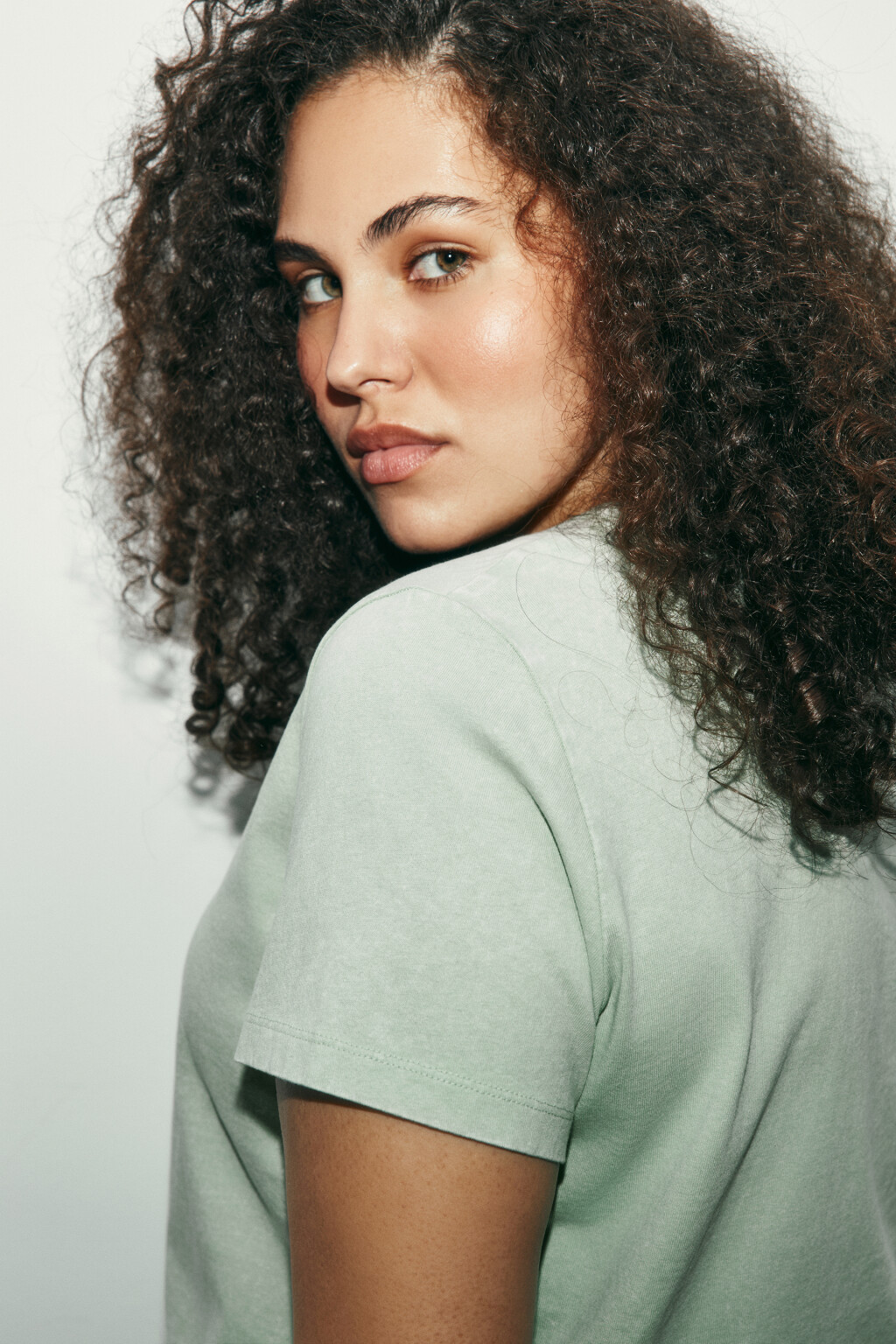 Футболка прямая с принтом - цвет зеленый - 7