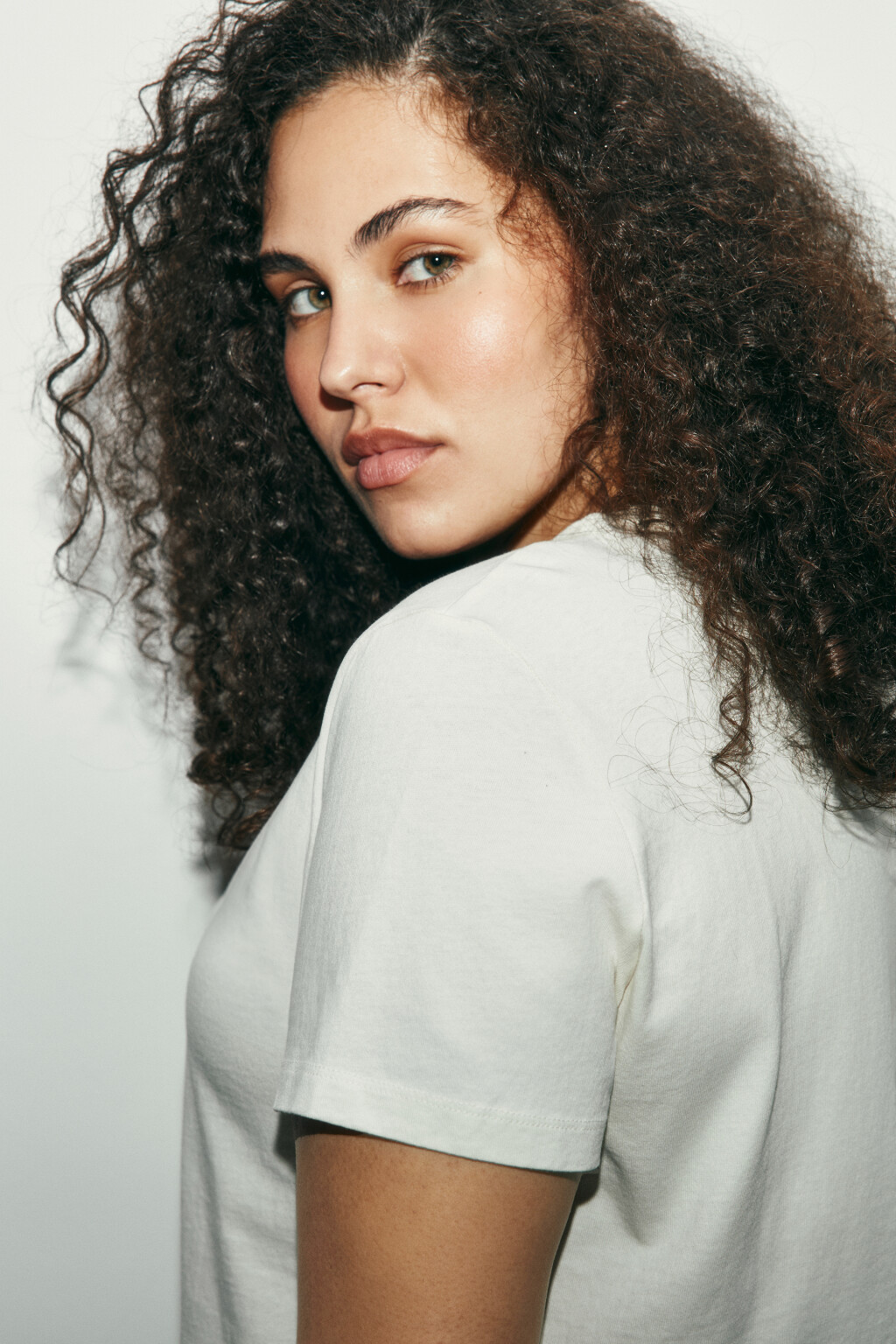 Футболка прямая с принтом - цвет белый - 6