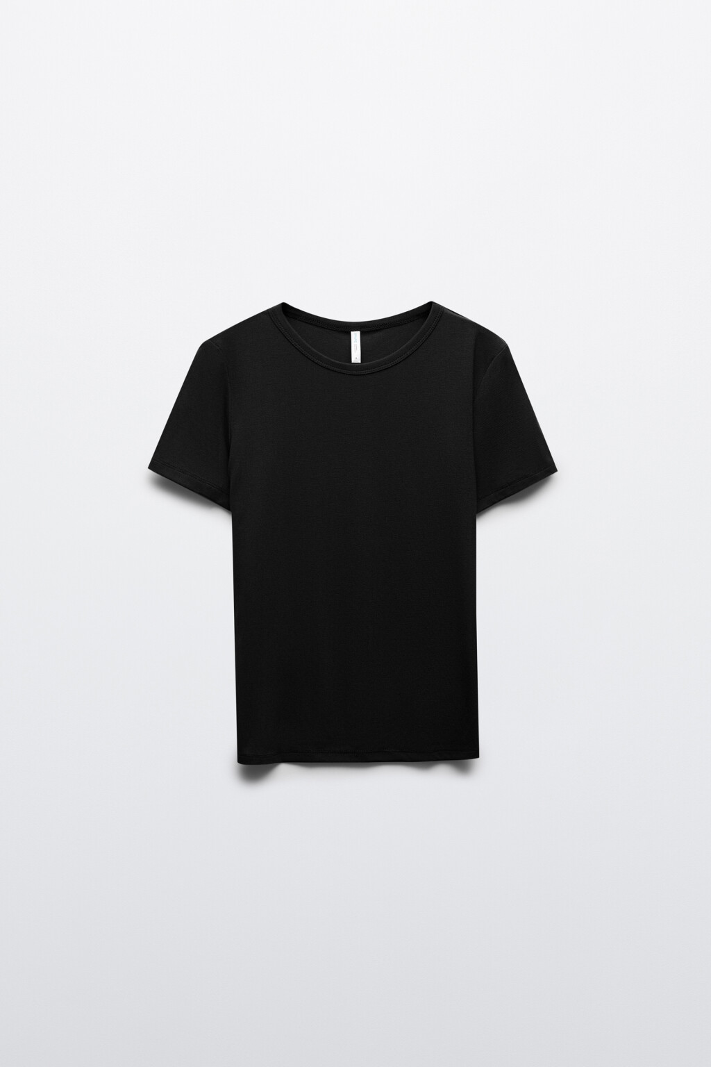 футболка женская - цвет черный - 1