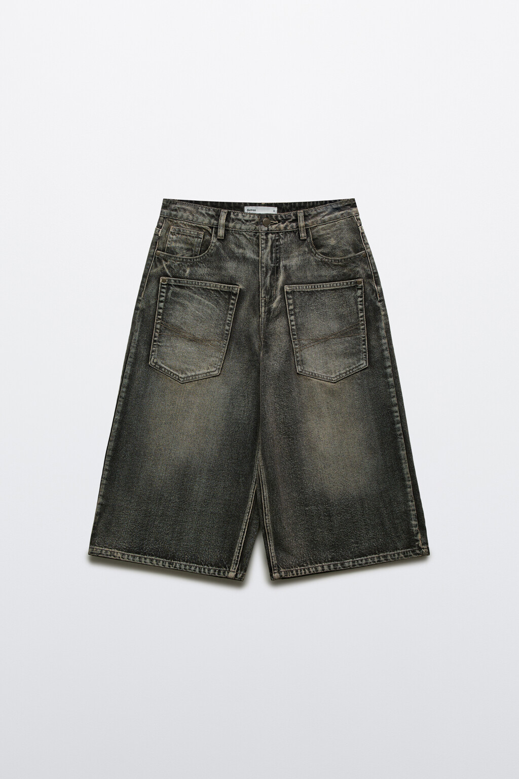 Джортсы со средней посадкой удлиненные - цвет серый - 7