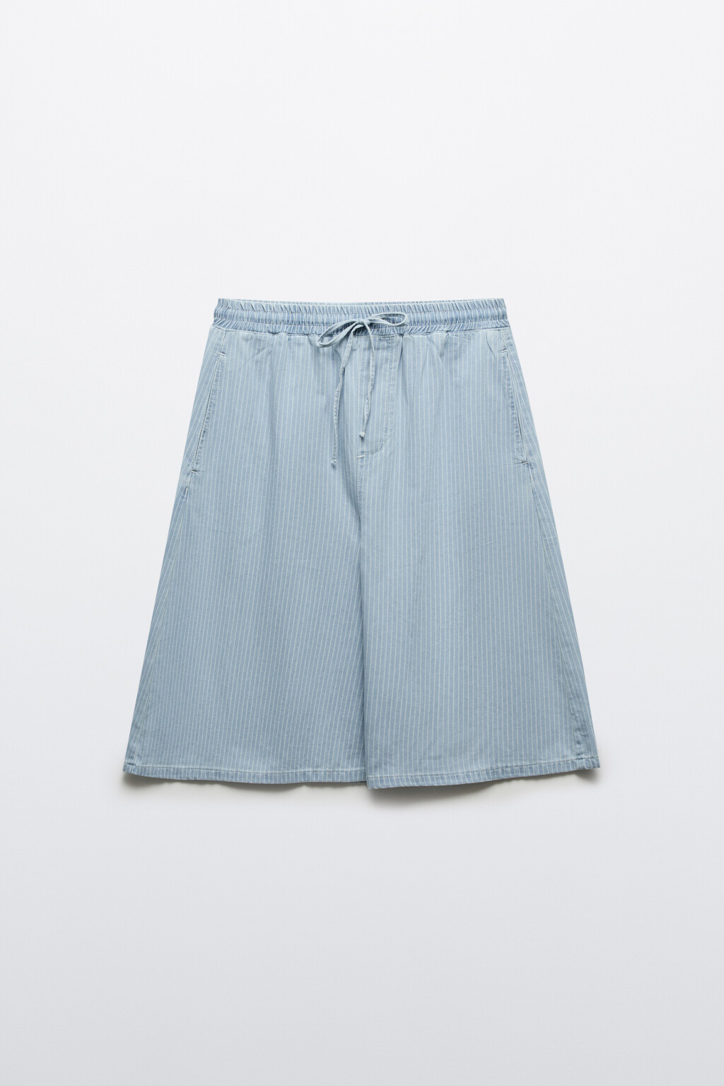 брюки (бермуды) джинсовые женские - цвет голубой - 1