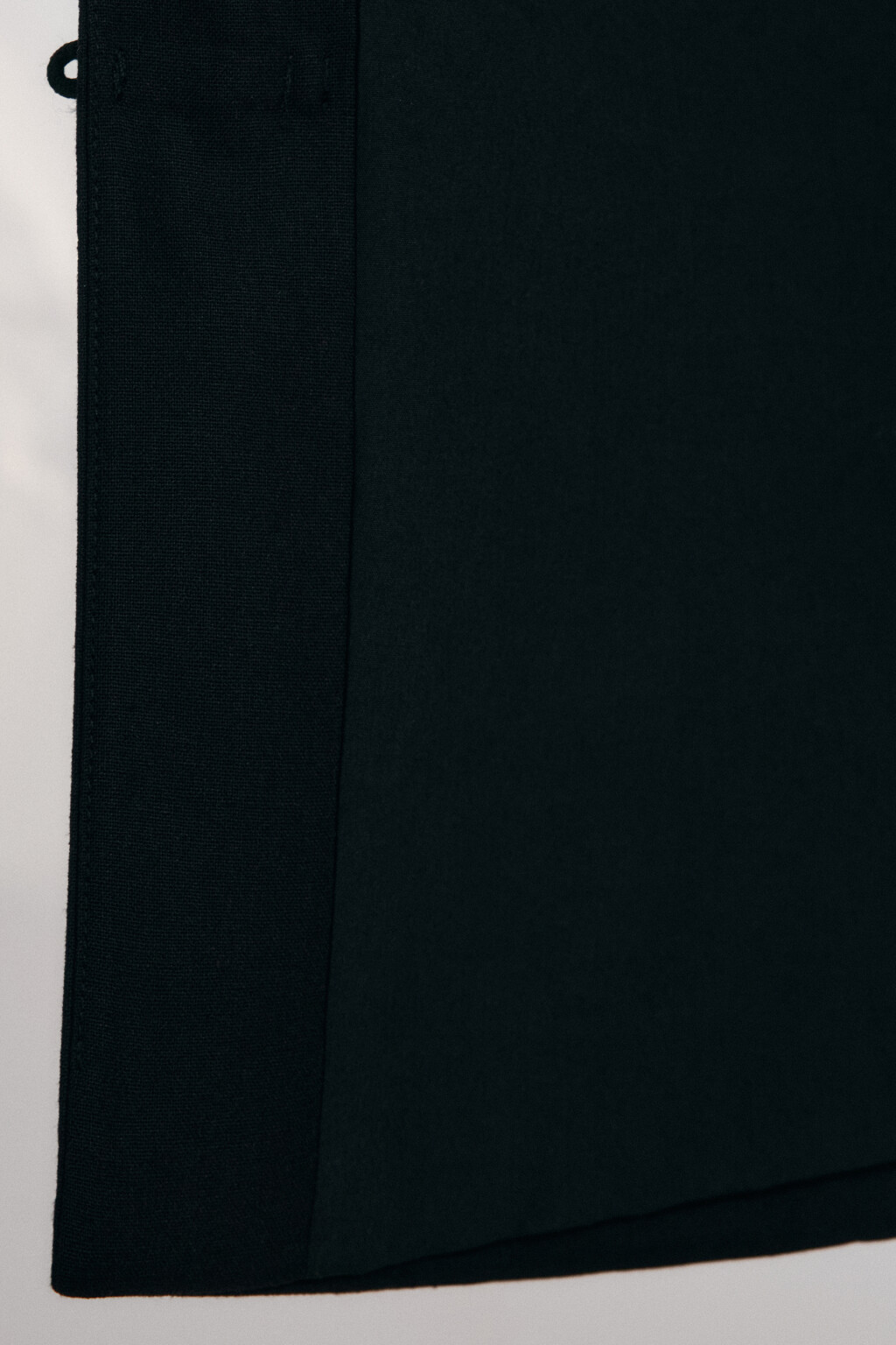 Жакет приталенный со льном - цвет черный - 7