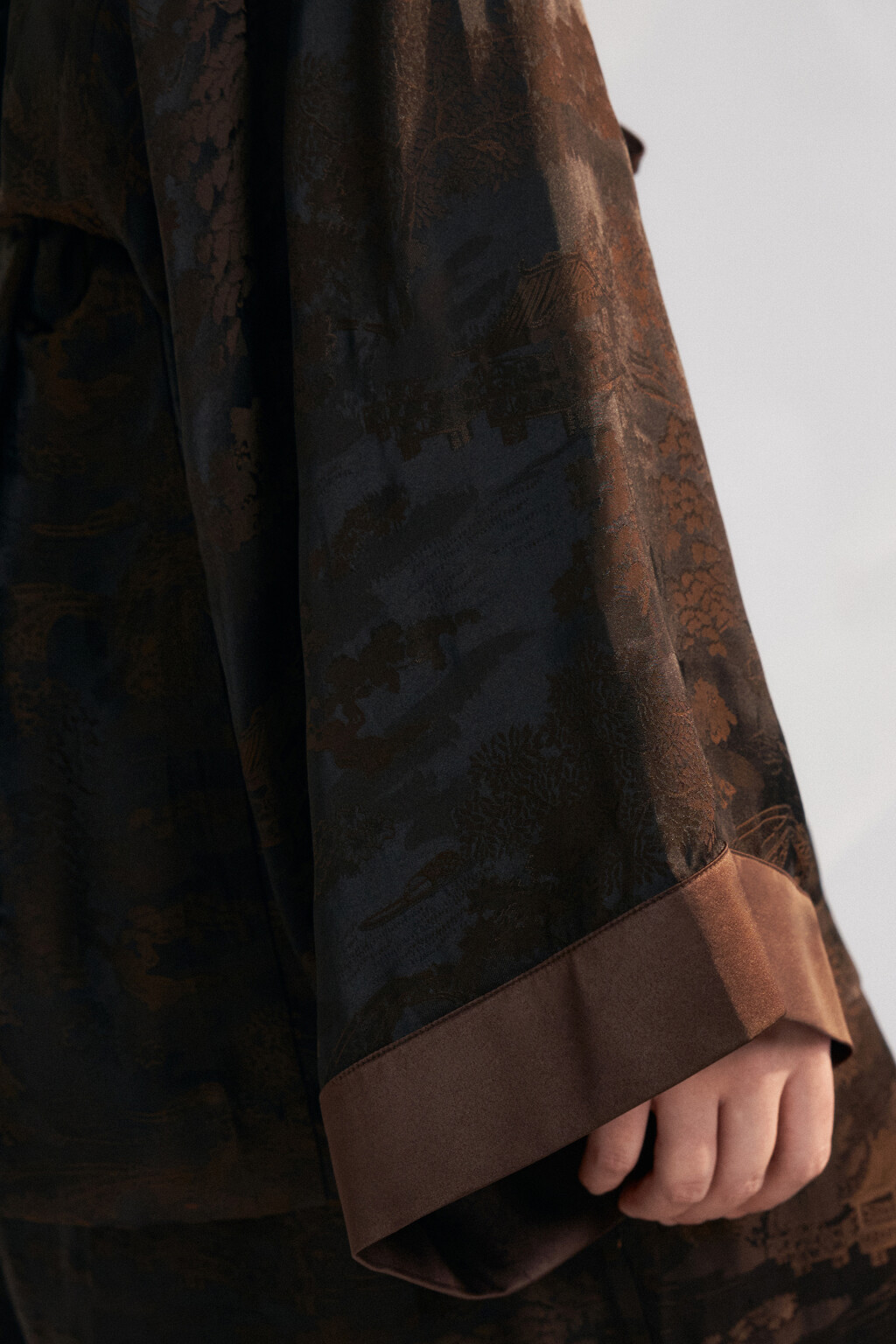 блузка женская - цвет коричневый - 5