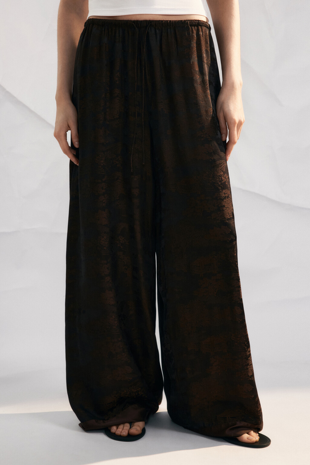 брюки женские - цвет коричневый - 2