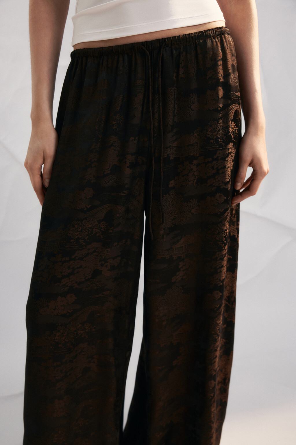 брюки женские - цвет коричневый - 5