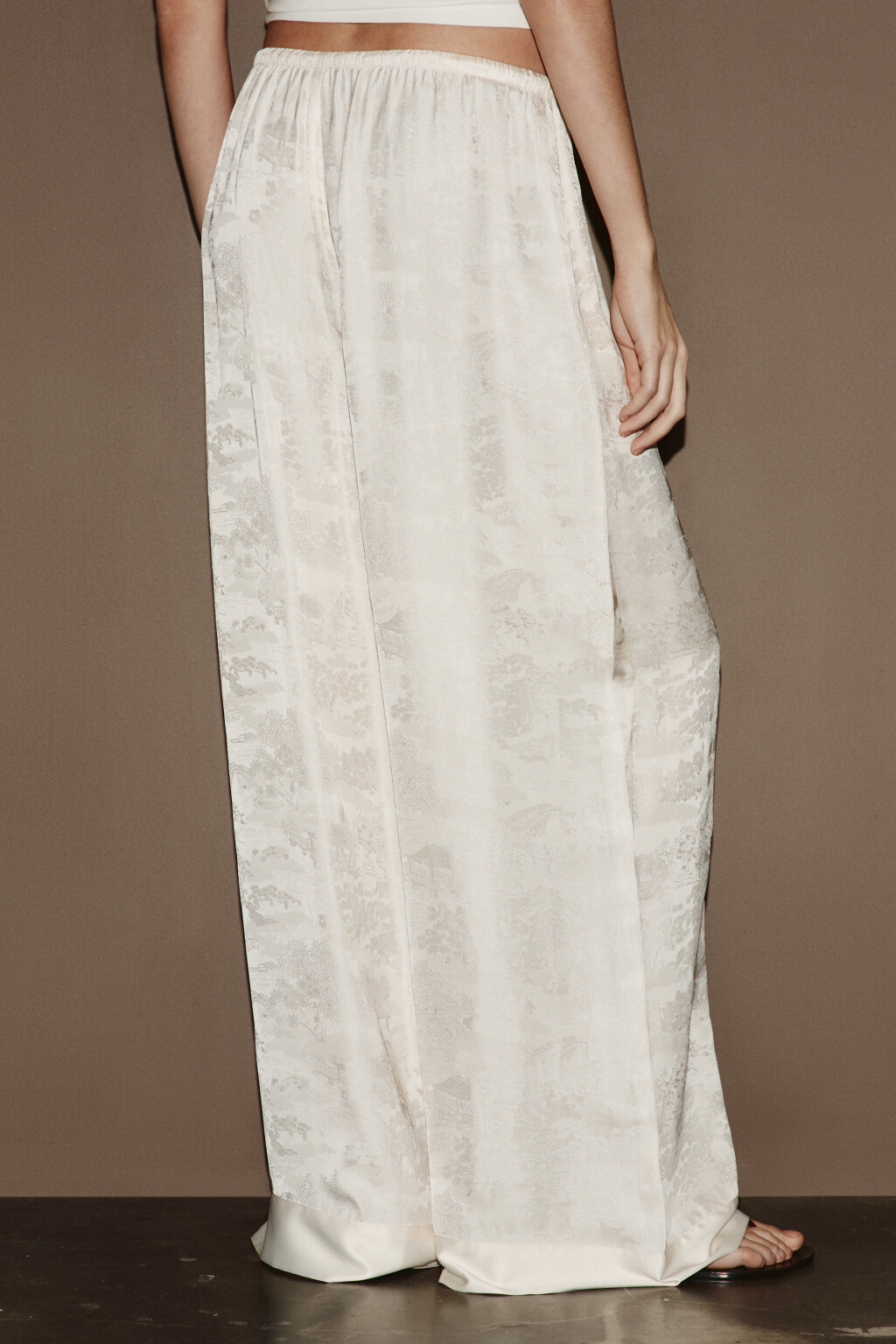 брюки женские - цвет молочный - 3