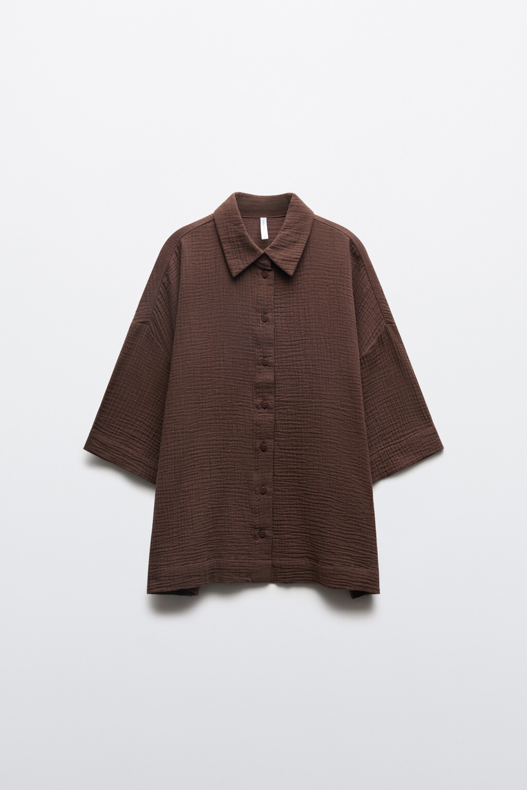 блузка женская - цвет коричневый - 1