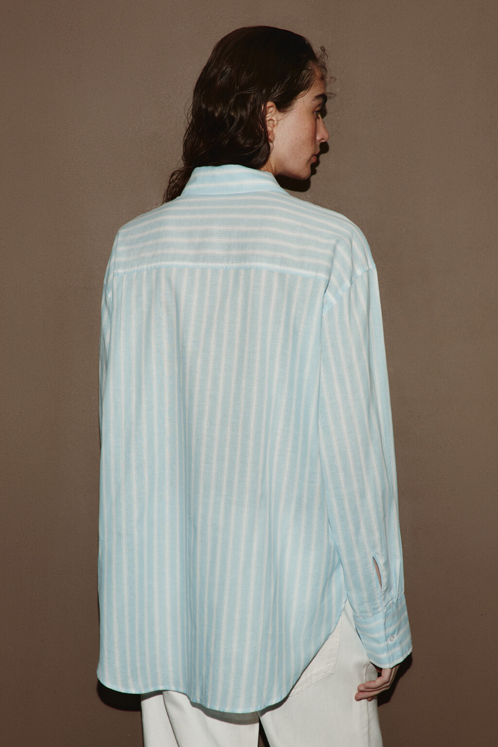 блузка женская - цвет голубой - 3