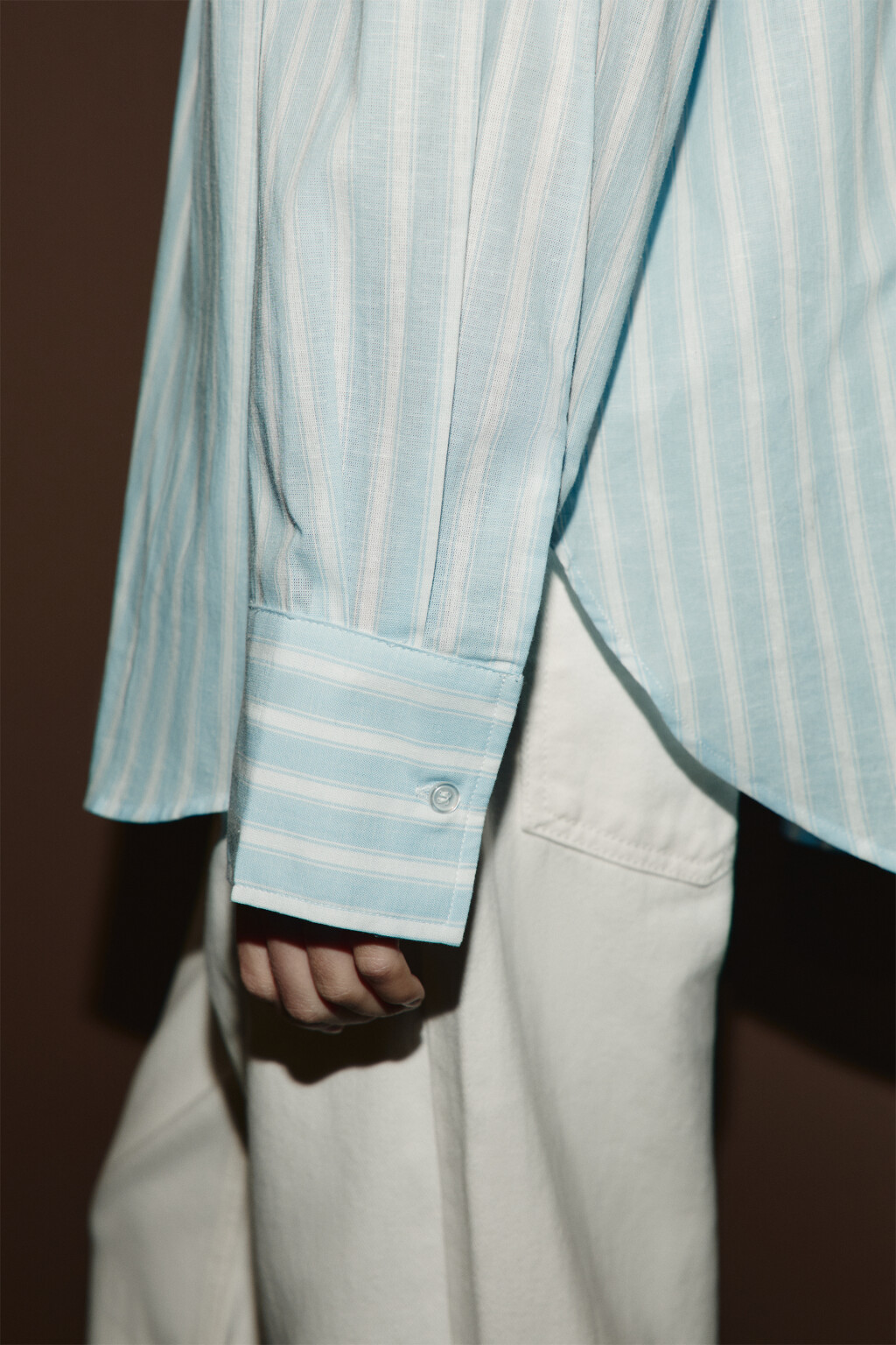 блузка женская - цвет голубой - 6