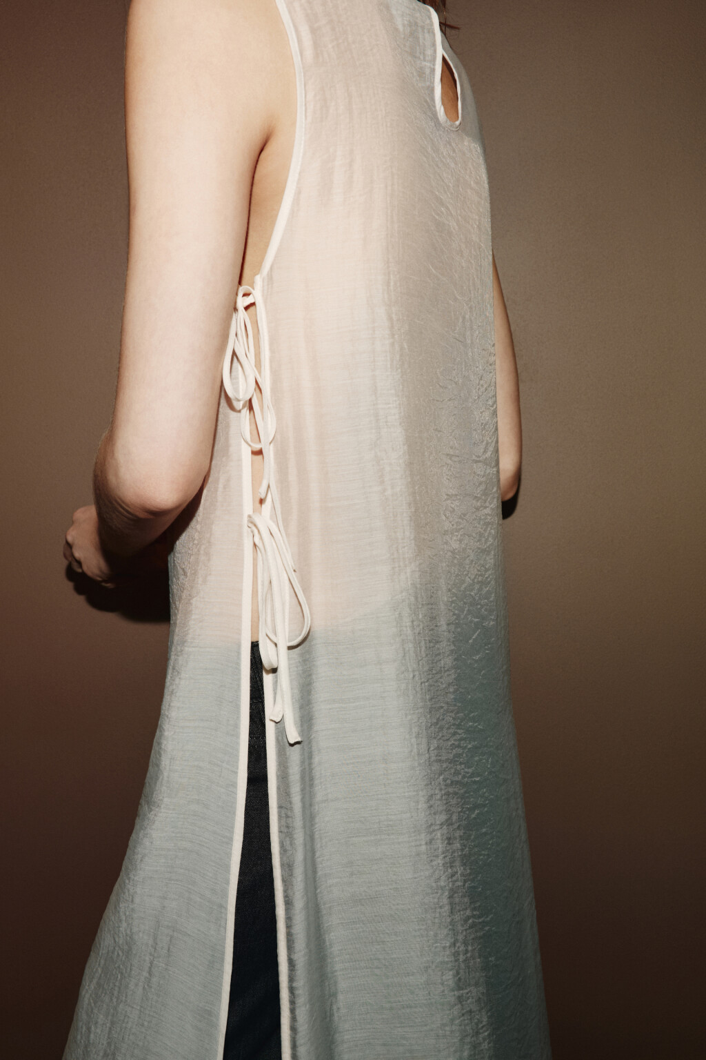 туника женская - цвет молочный - 7