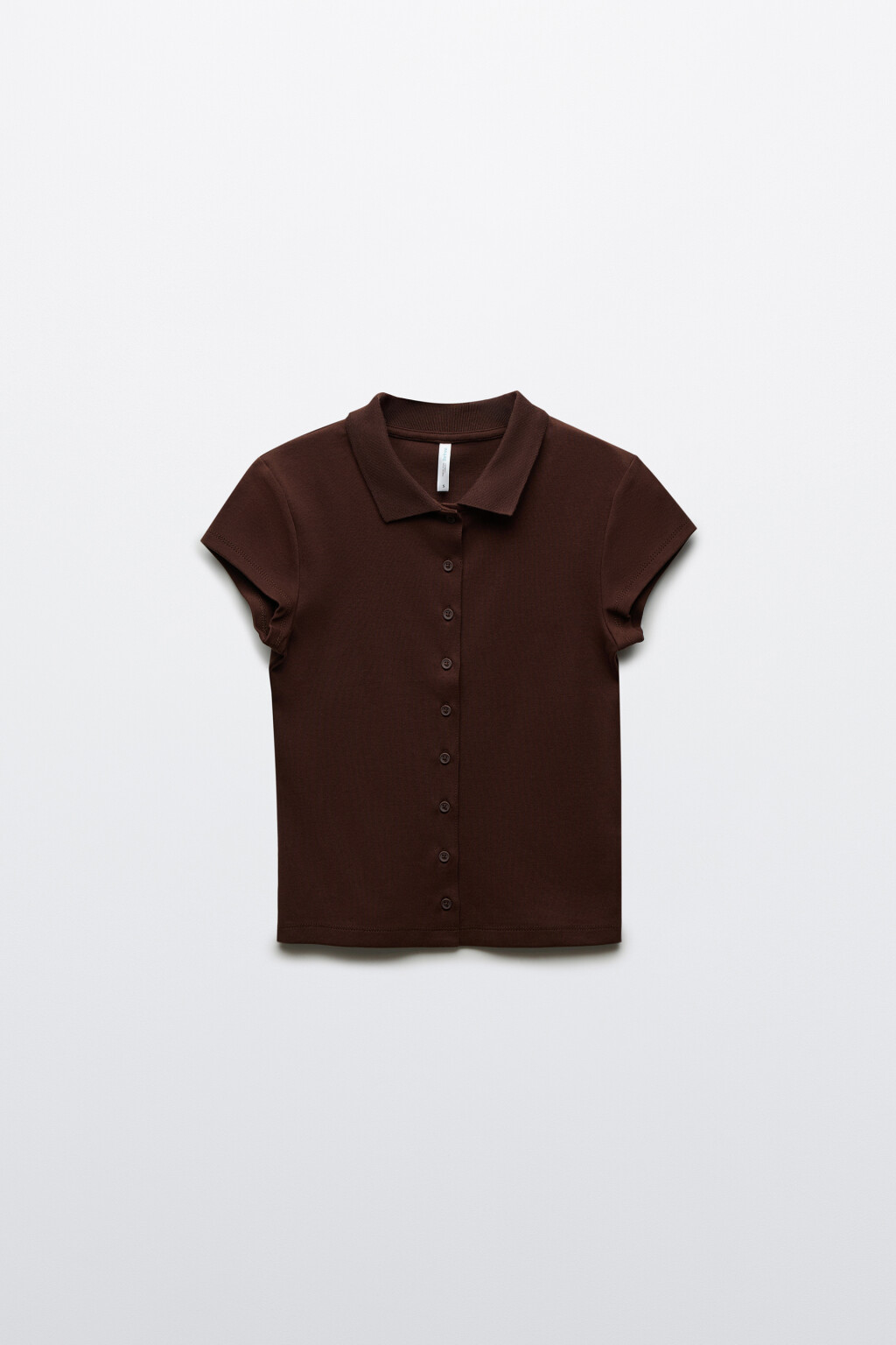 блузка женская - цвет коричневый - 1