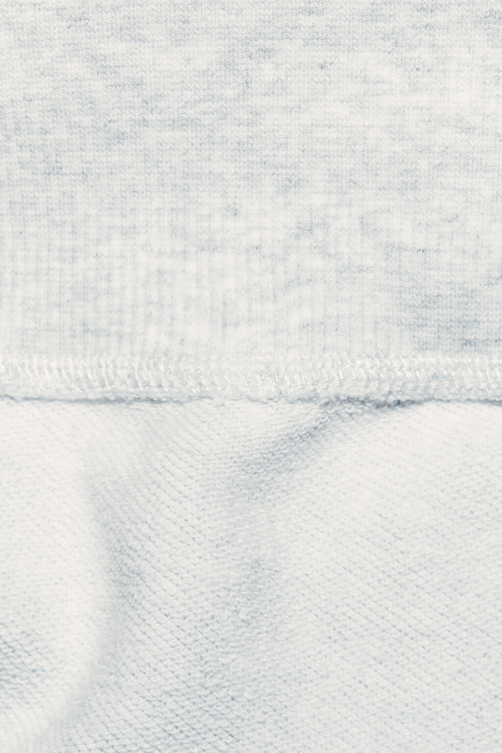 Худи из футера на одно плечо с оборками - цвет серый - 8