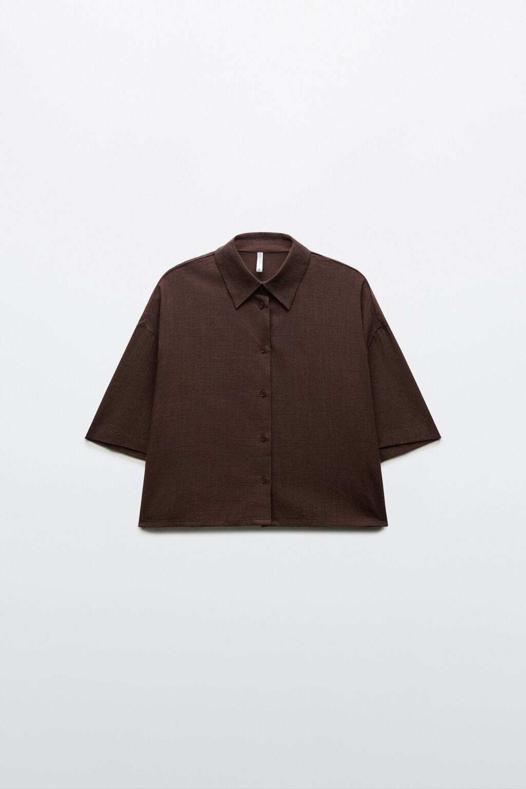 блузка женская - цвет коричневый - 1