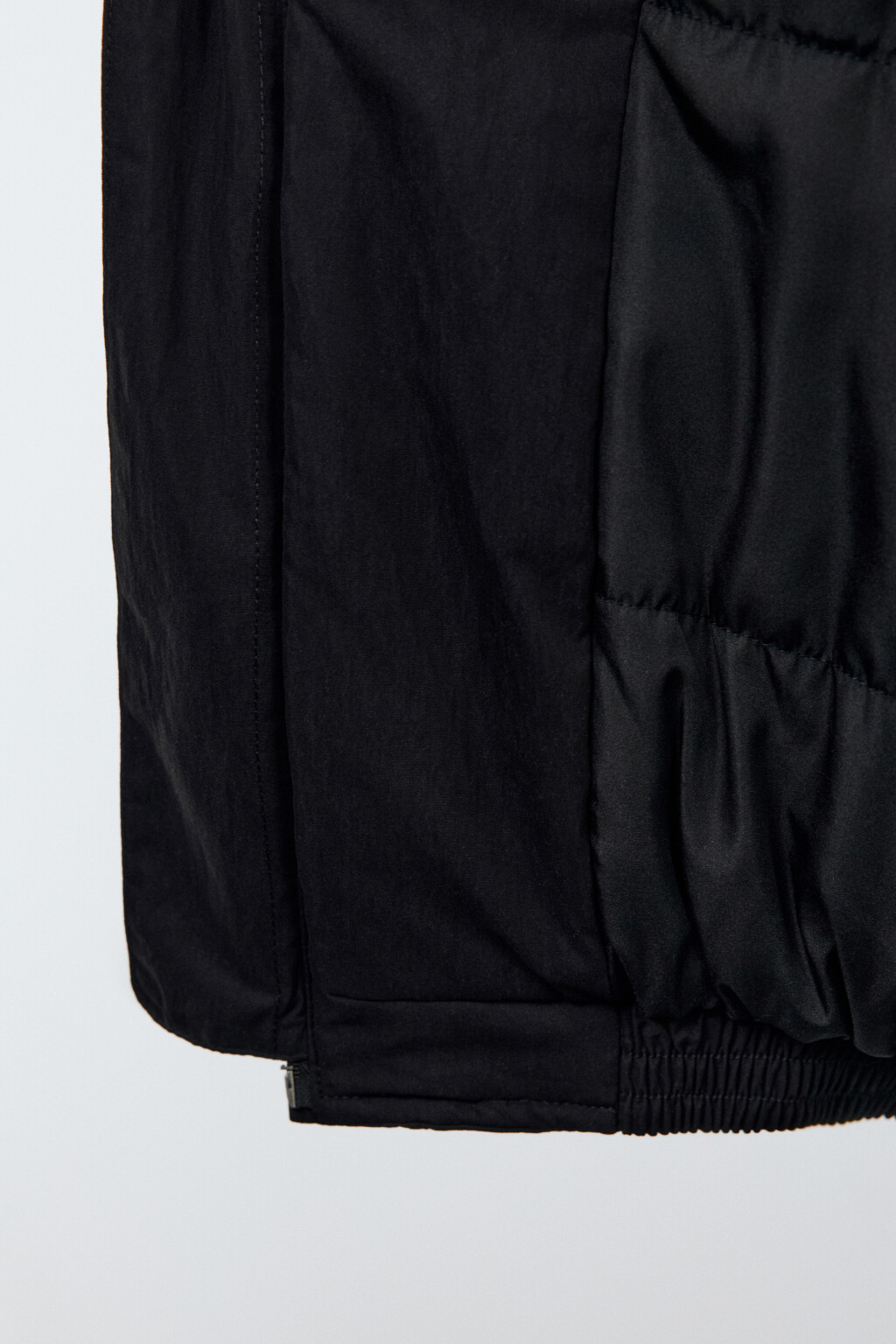 Куртка-бомбер с капюшоном - цвет черный - 8