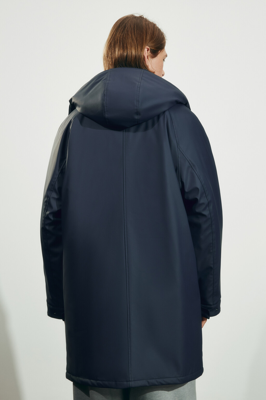 Куртка-парка с капюшоном - цвет синий - 6
