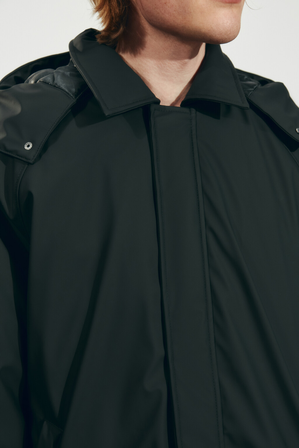 Куртка-парка с капюшоном - цвет черный - 6