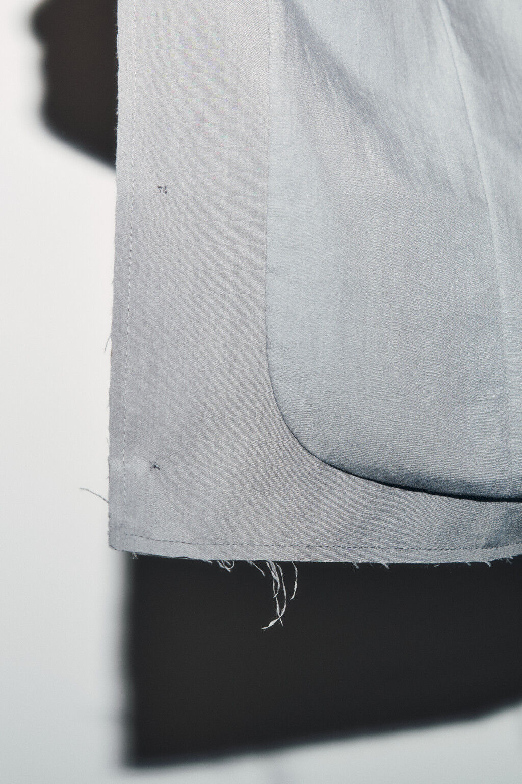 Жилет костюмный укороченный - цвет серый - 7