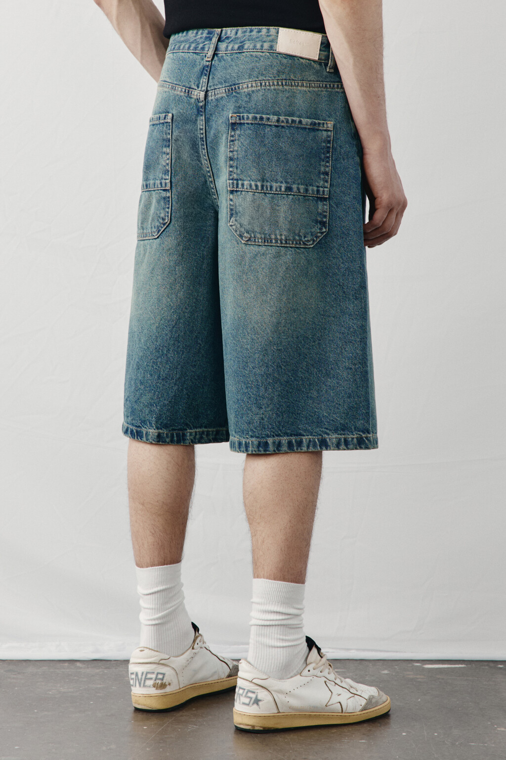 Джортсы со средней посадкой - цвет голубой - 3