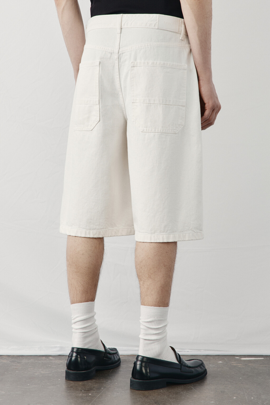 Джортсы со средней посадкой - цвет белый - 3