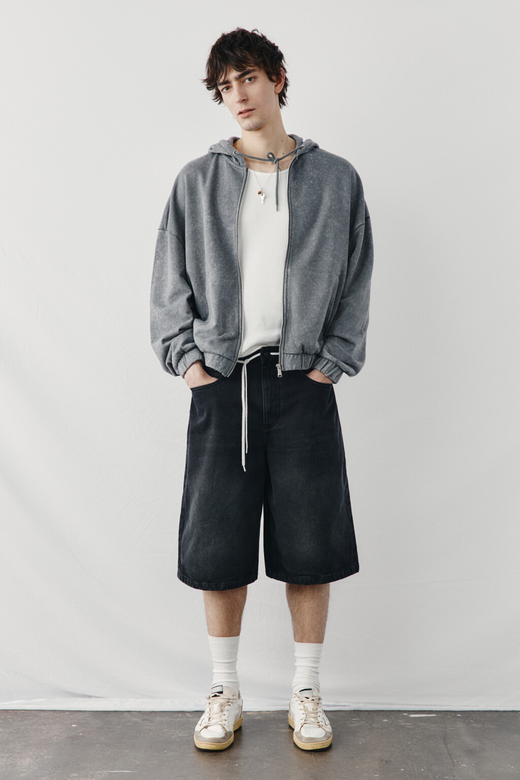 Джортсы со средней посадкой - цвет черный - 4