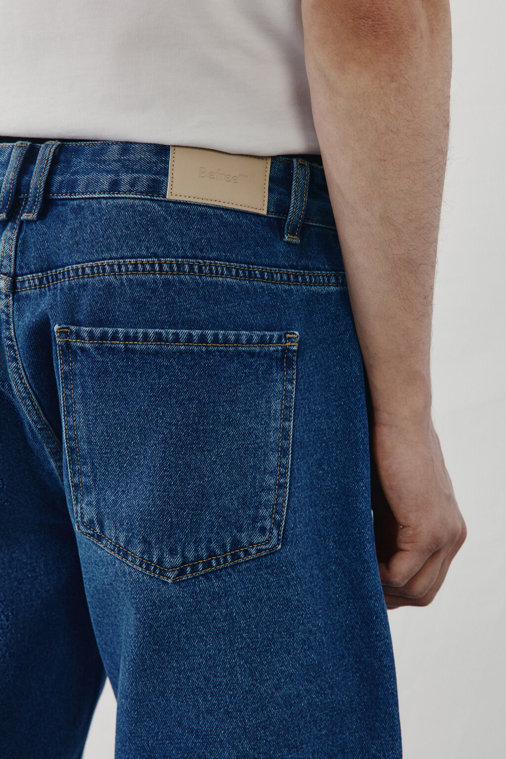 Джортсы со средней посадкой - цвет голубой - 7