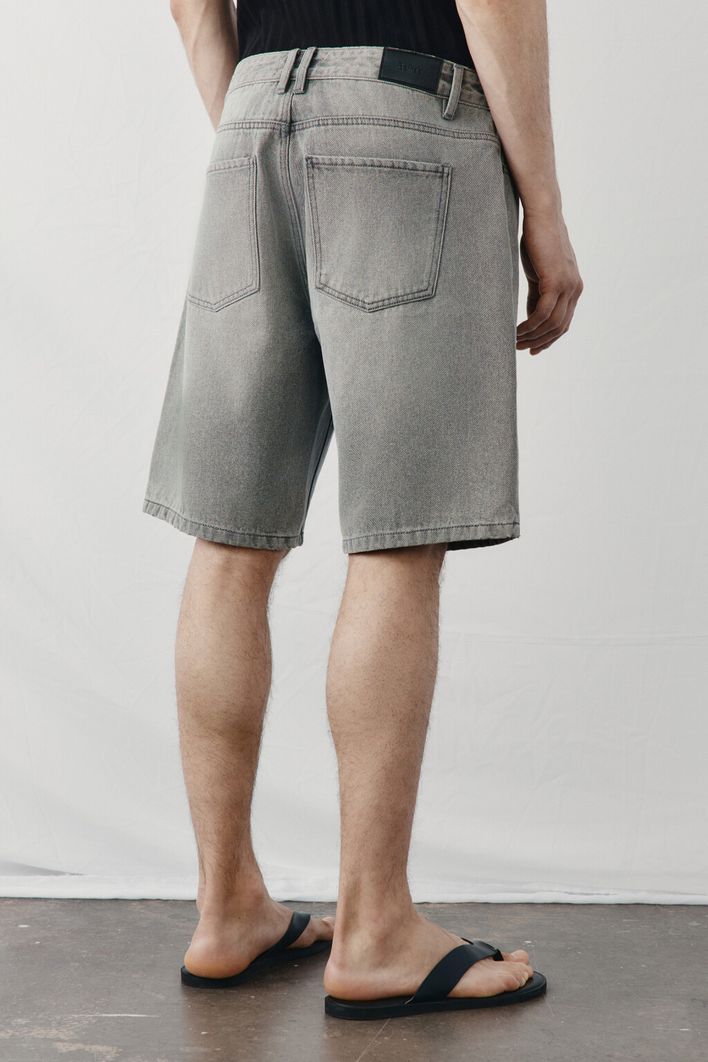 Джортсы со средней посадкой - цвет серый - 4