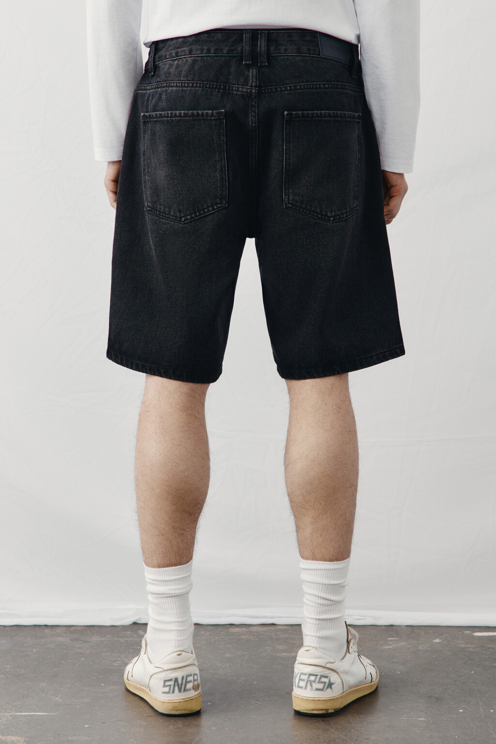 Джортсы со средней посадкой - цвет черный - 5