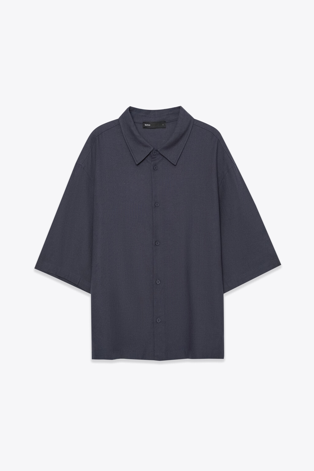 верхняя сорочка мужская - цвет синий - 1