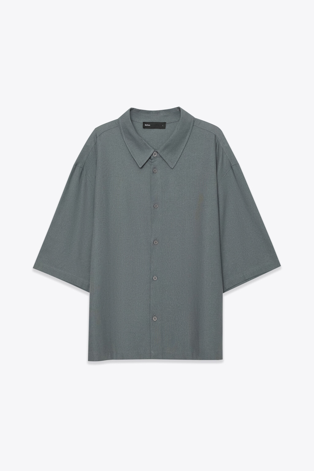 верхняя сорочка мужская - цвет серый - 1