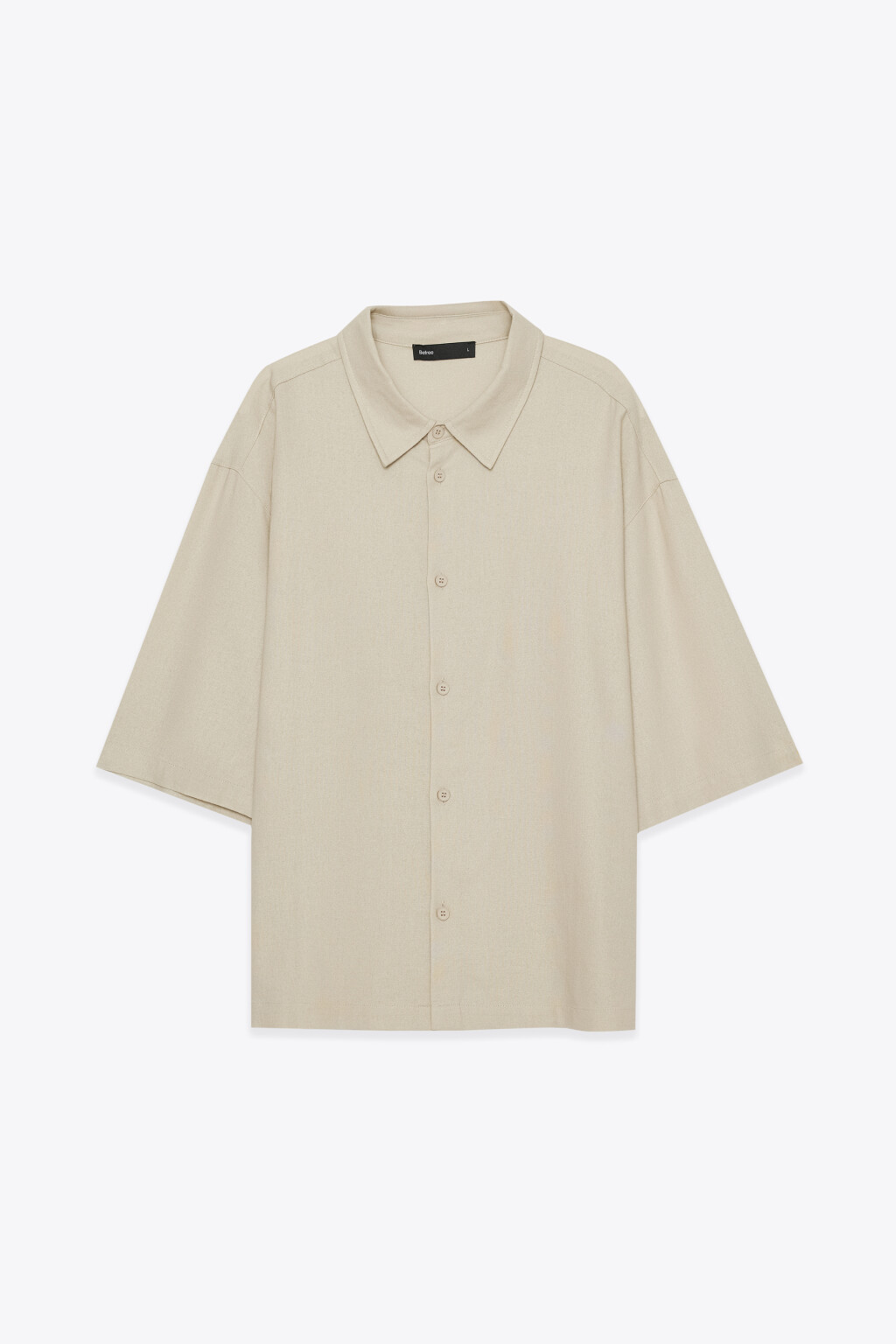 верхняя сорочка мужская - цвет бежевый - 1