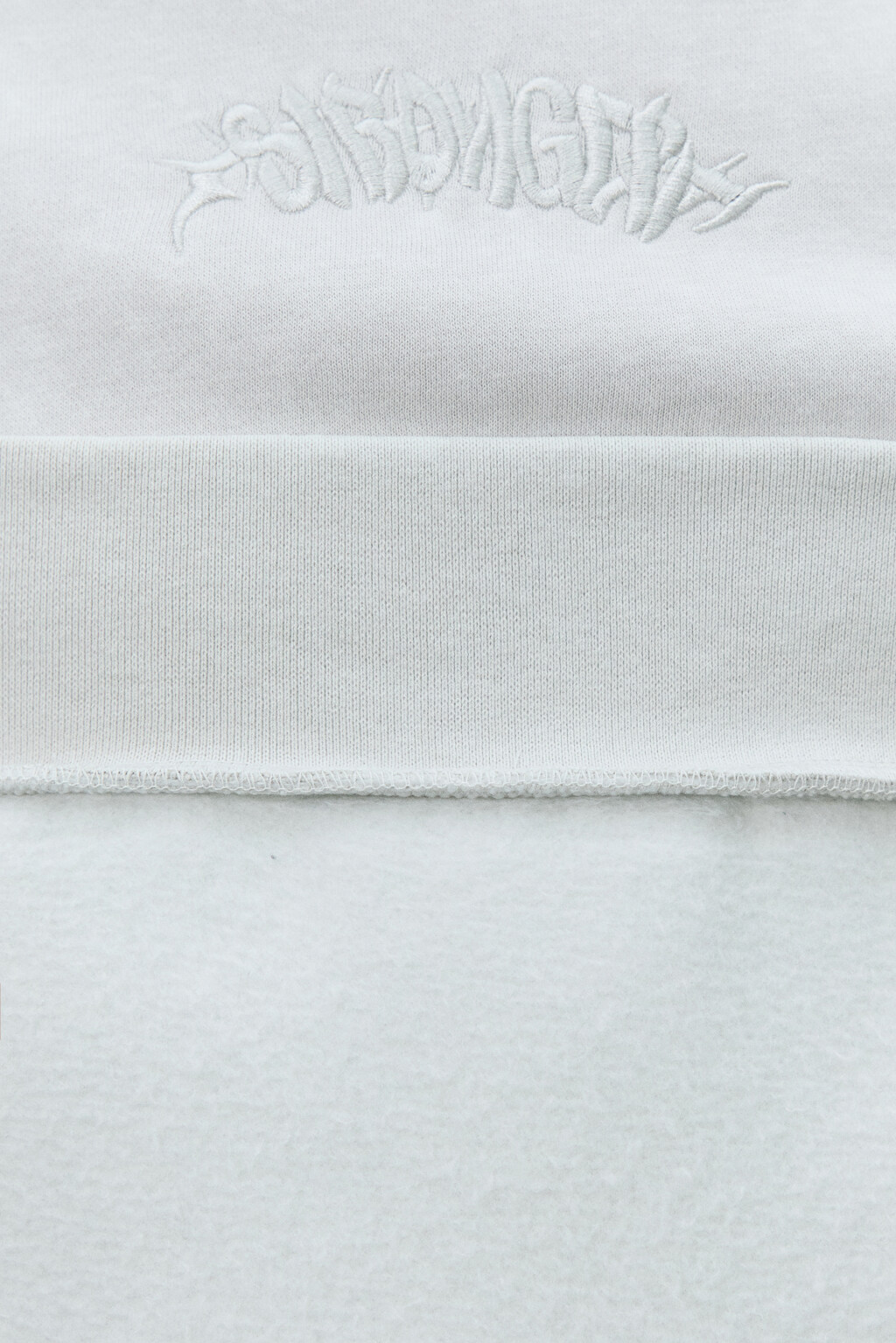 Худи из футера с капюшоном и вышивкой - цвет серый - 7