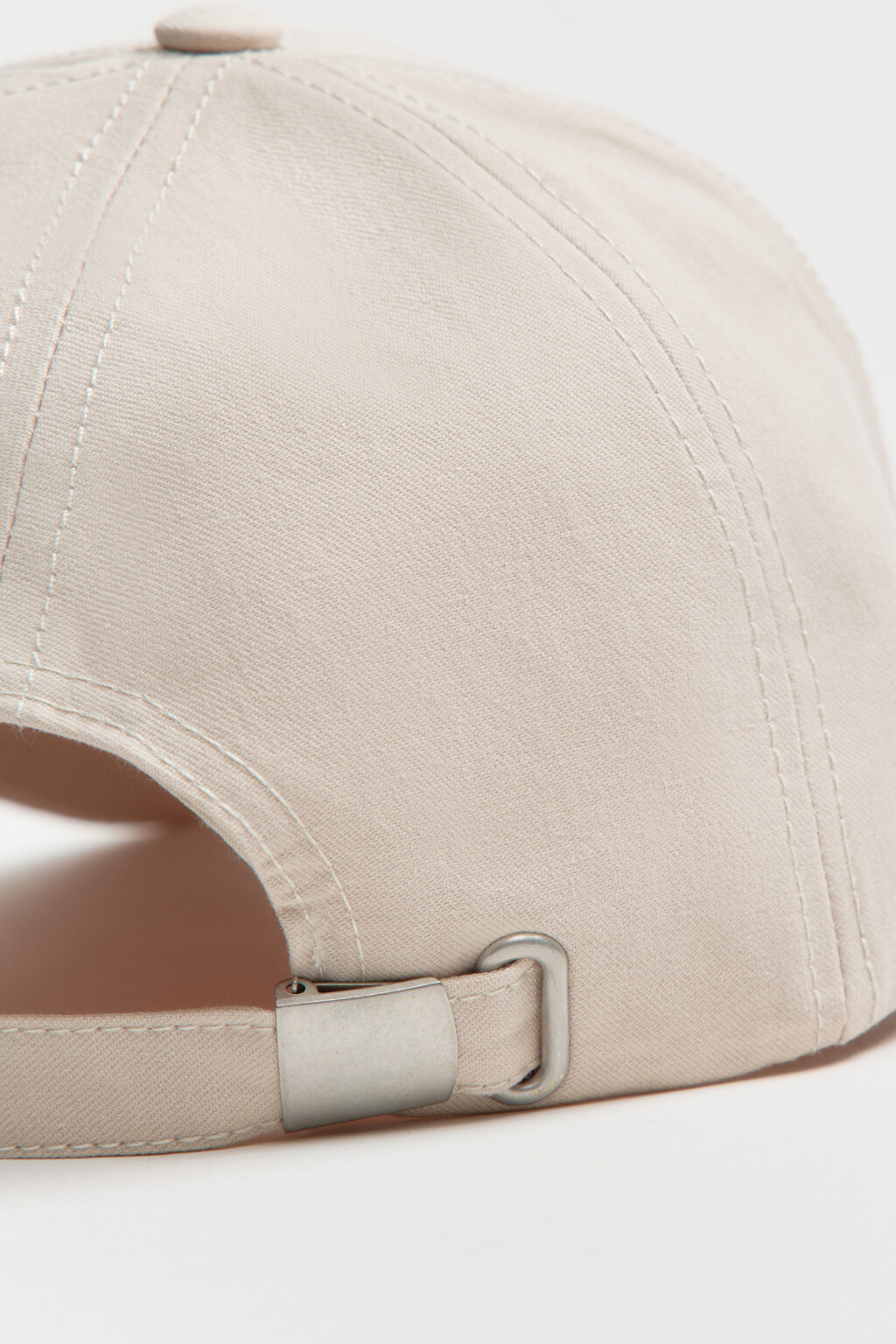 Кепка хлопковая базовая - цвет молочный - 4
